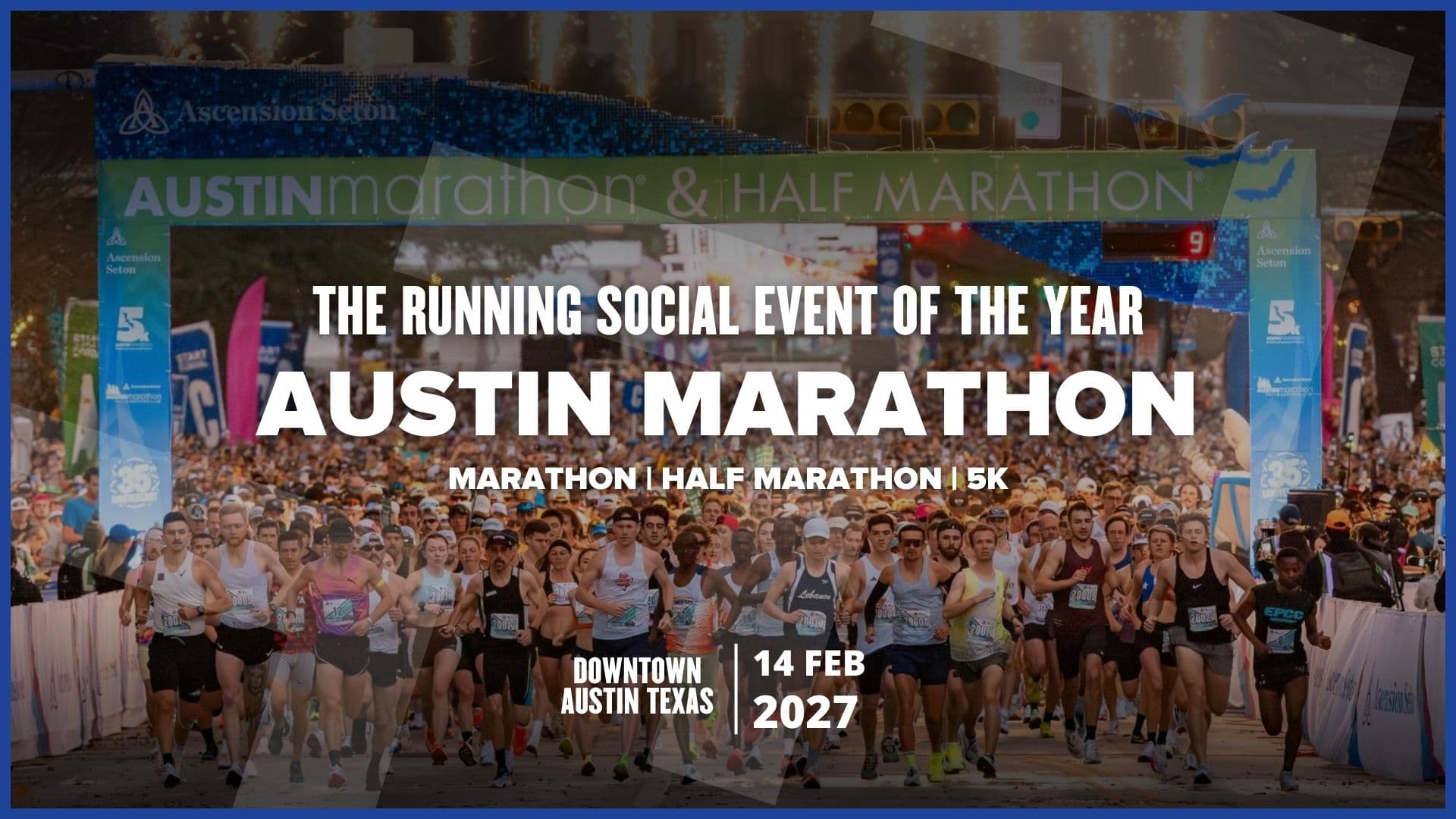 2027 Ascension Seton Austin Marathon, Half Marathon, 5K