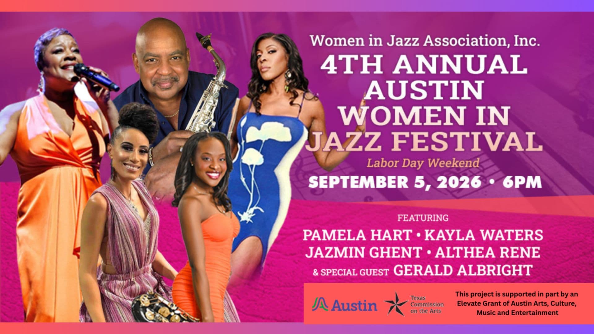 4th Annual Austin Women in Jazz Festival