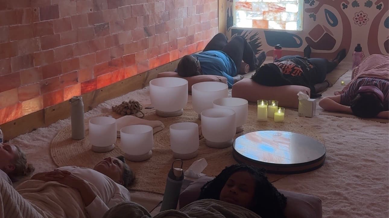 Sunset Sound Bath at Austin Salt Room ✨
