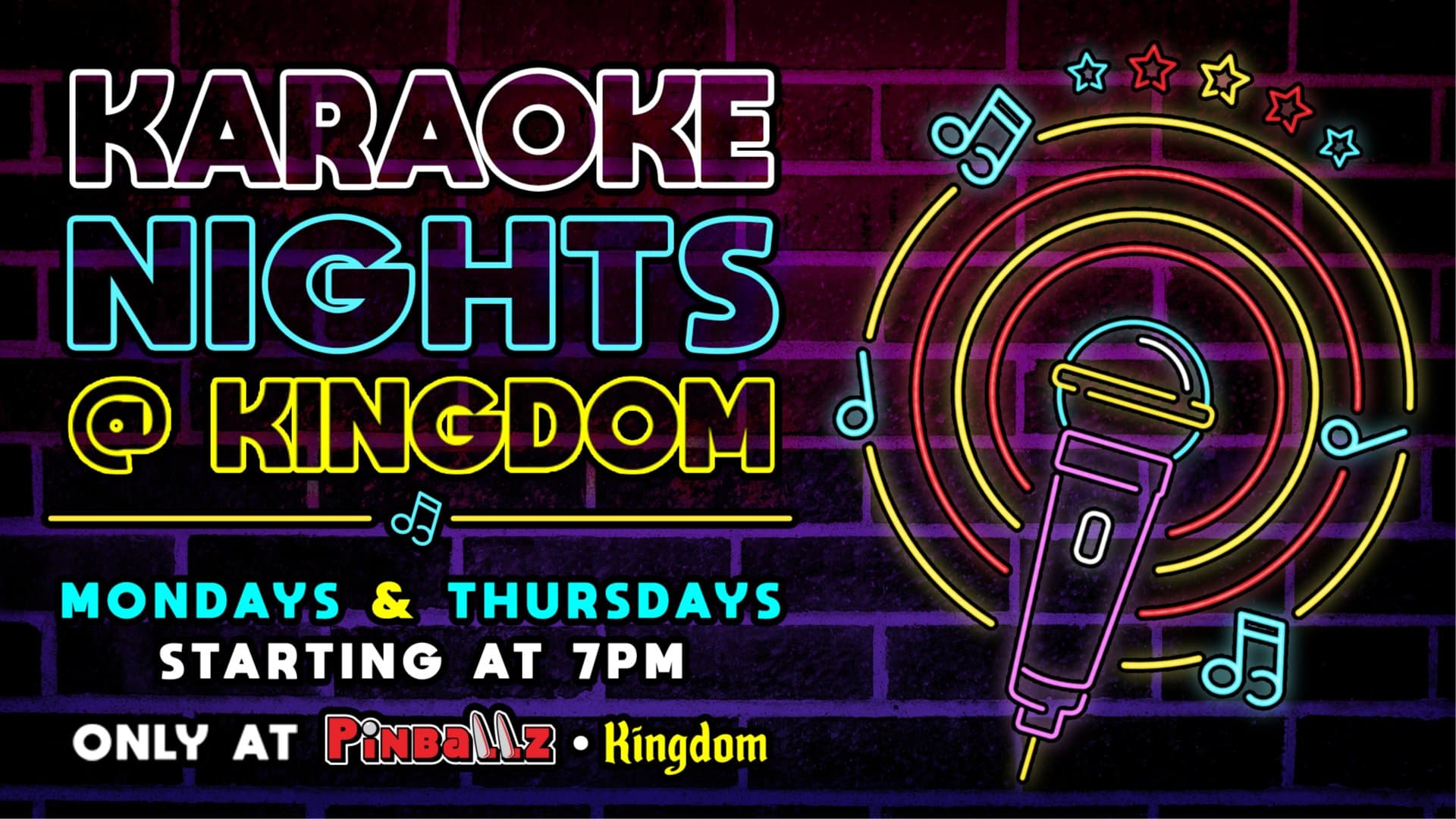 Karaoke Night at Pinballz Kingdom