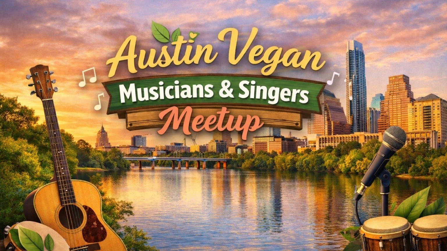 Austin Vegan Musicians and Singers - July Meetup