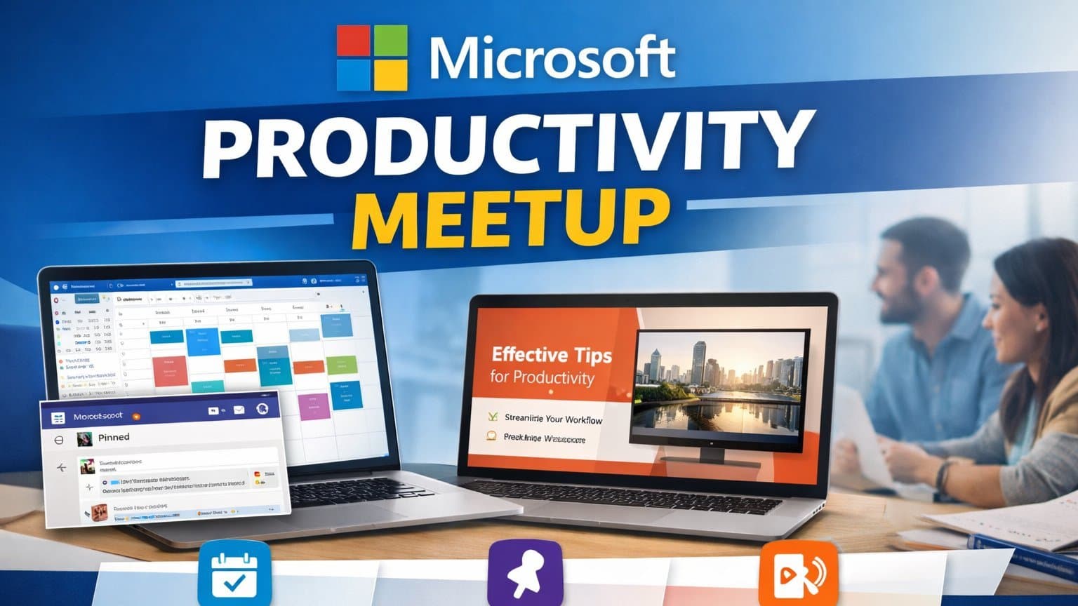 Productivity Boost Meetup: Outlook, Teams & Designer in 30 Minutes